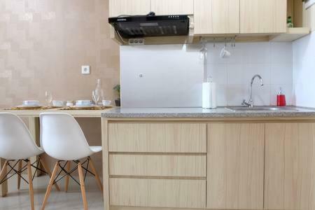 Premium One Bedroom at Woodland Park Residence Jakarta Eksteriør billede